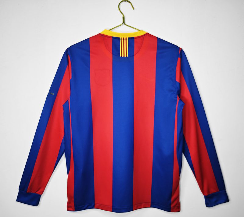 Barcelona 2011 UCL Finial Long Sleeve Jersey - Image 3