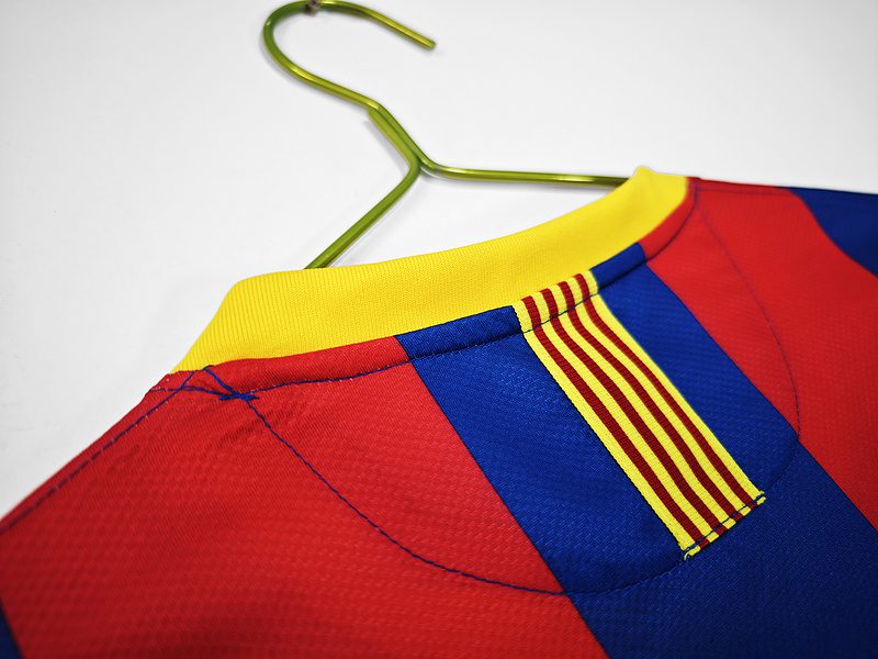 Barcelona 2011 UCL Finial Long Sleeve Jersey - Image 12