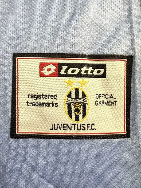 Juventus 2002 2003 Blue GK Retro Jersey - Image 9