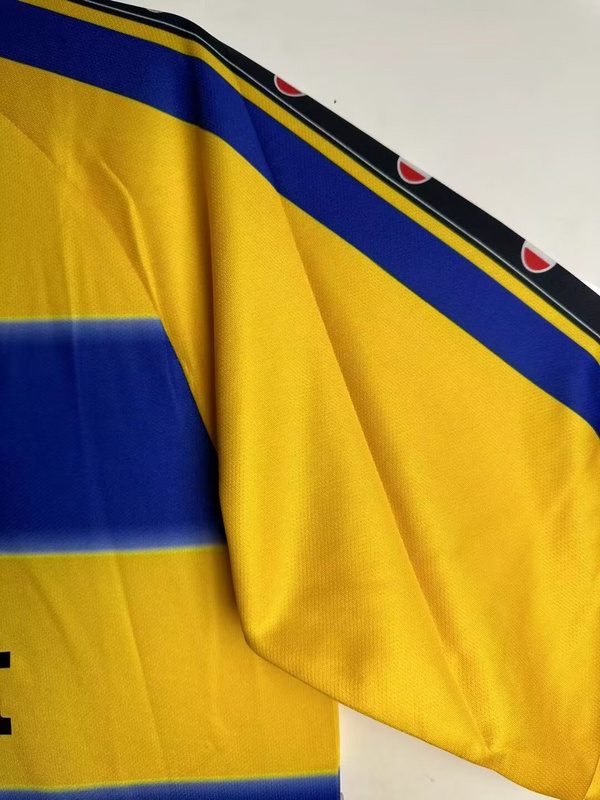 Parma 1999 2000 Home Long Sleeve Retro Jersey - Image 5