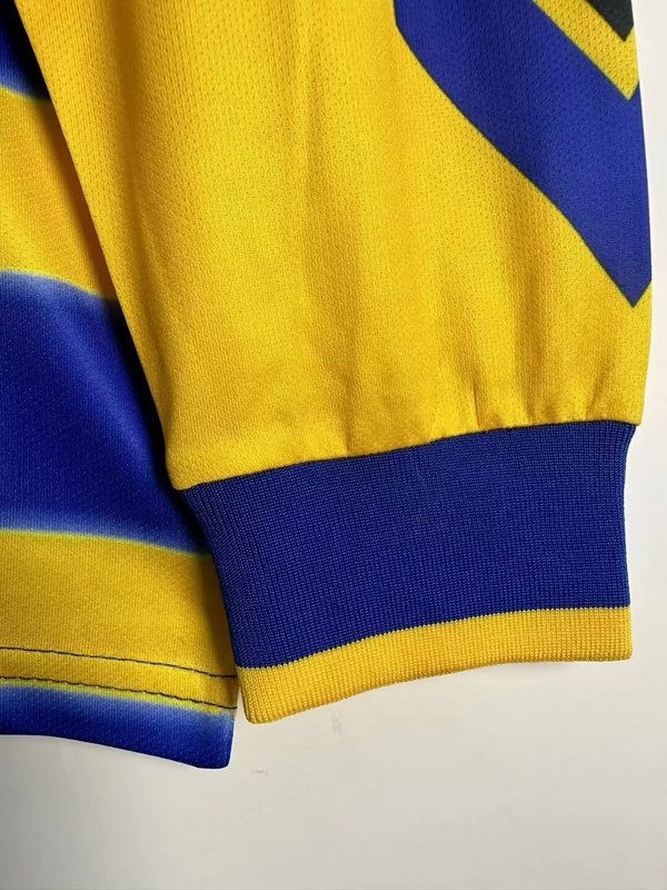 Parma 1999 2000 Home Long Sleeve Retro Jersey - Image 6