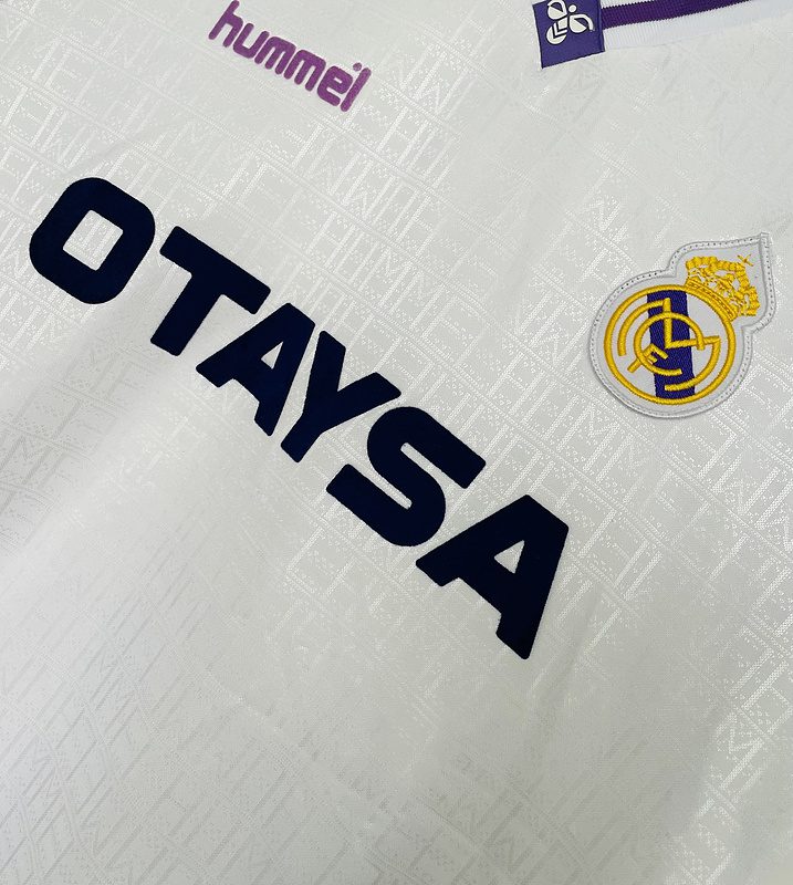 Real Madrid 1990 1992 Home Retro Jersey - Image 8