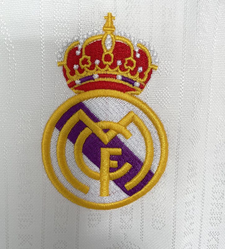 Real Madrid 1996 1997 Home Retro Jersey - Image 5