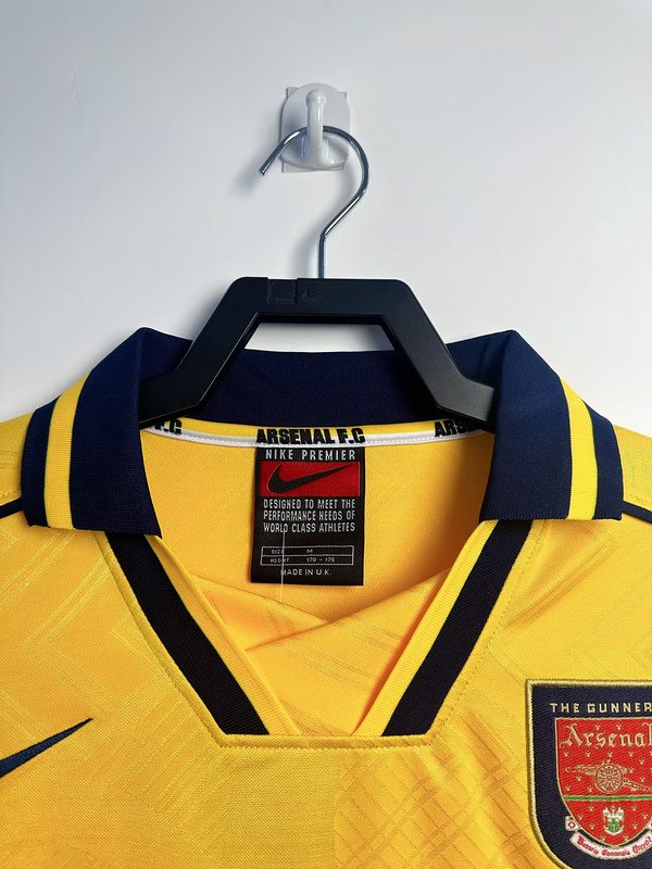 Arsenal 1996 1997 Away LS Retro Jersey - Image 4