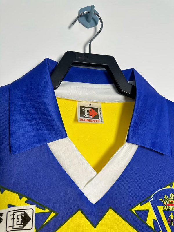 Cádiz CF 1992 1992 Home Retro Jersey - Image 4