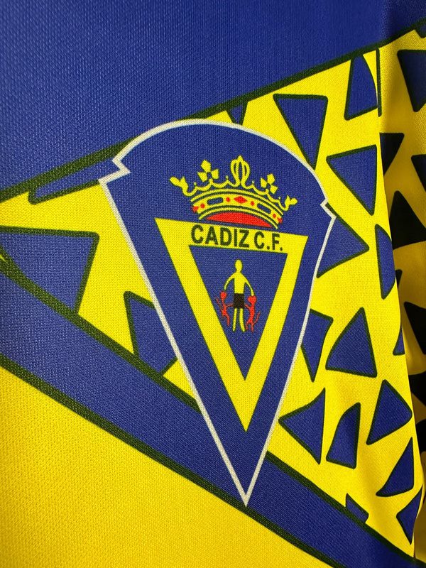 Cádiz CF 1992 1992 Home Retro Jersey - Image 7