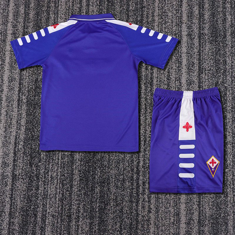 Fiorentina 1998 1999 Home Kid Kit (Jersey and Short) - Image 4