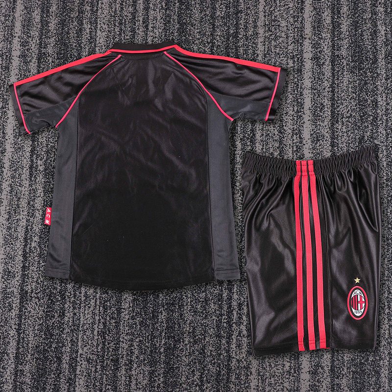 AC Milan 1998 1999 Third Kid Kit (Jersey and Short) - Image 4