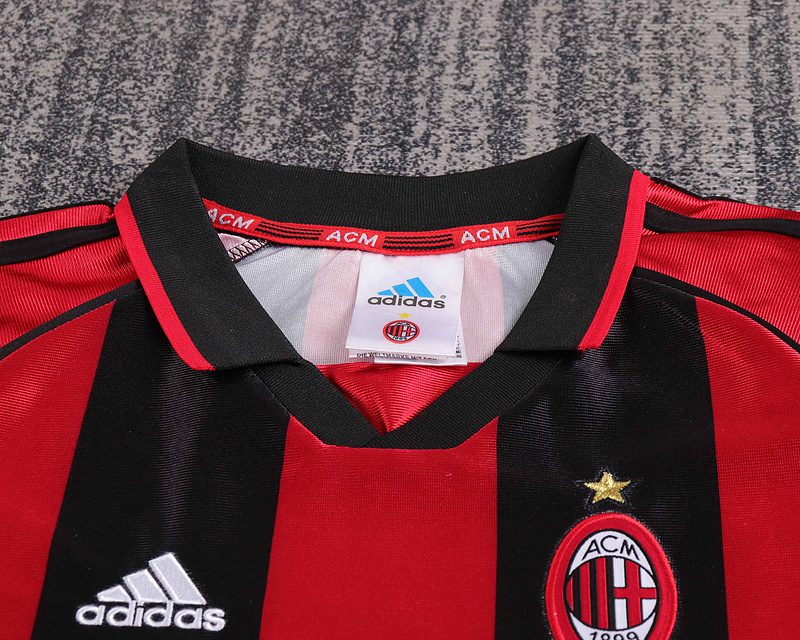 AC Milan 1998 1999 Home Kid Kit (Jersey and Short) - Image 5