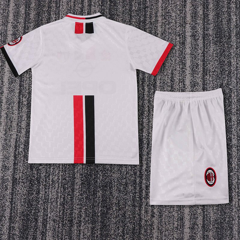 AC Milan 1996 1997 Away Kid Kit (Jersey and Short) - Image 4