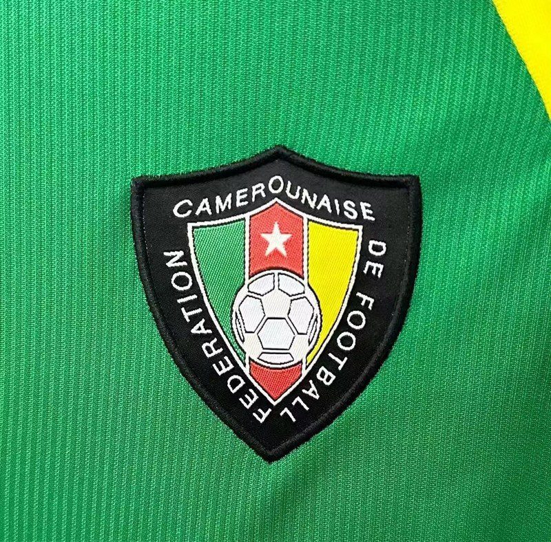 Cameroon 1998 Home Retro Jersey - Image 6
