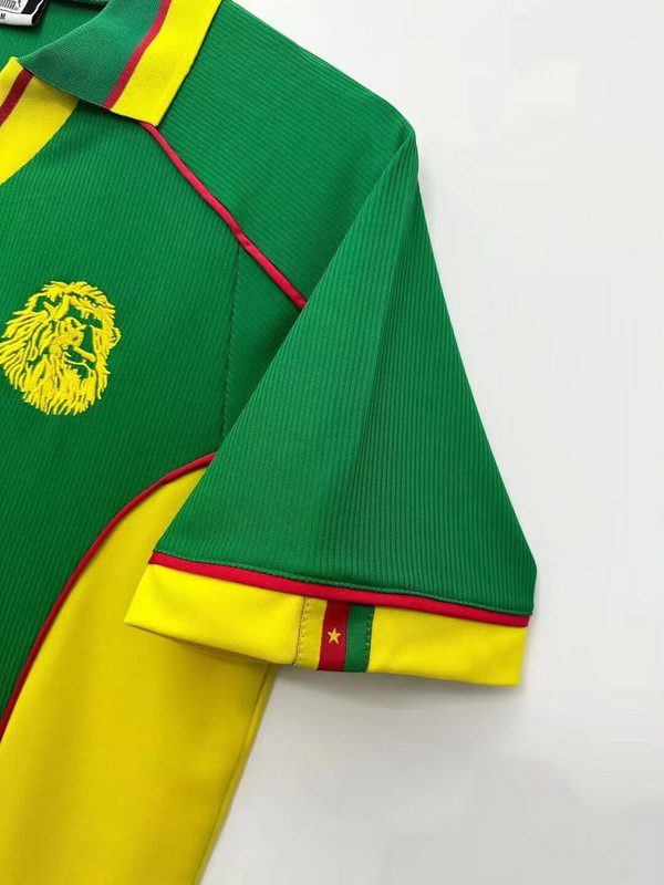 Cameroon 1998 Home Retro Jersey - Image 8