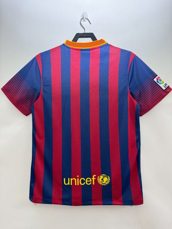 Barcelona 2013 2014 Home Retro Jersey - Image 3