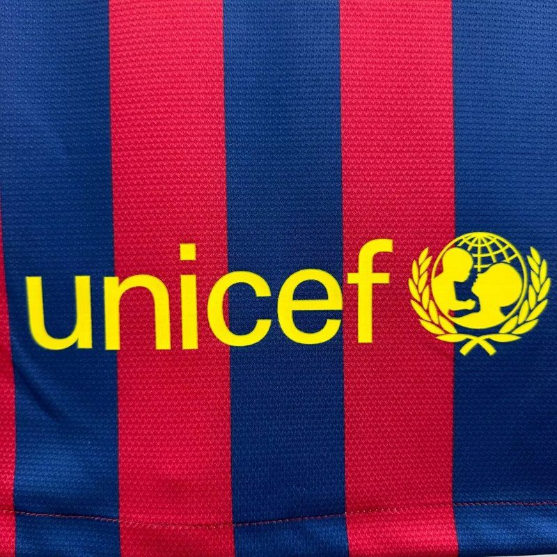 Barcelona 2013 2014 Home Retro Jersey - Image 10