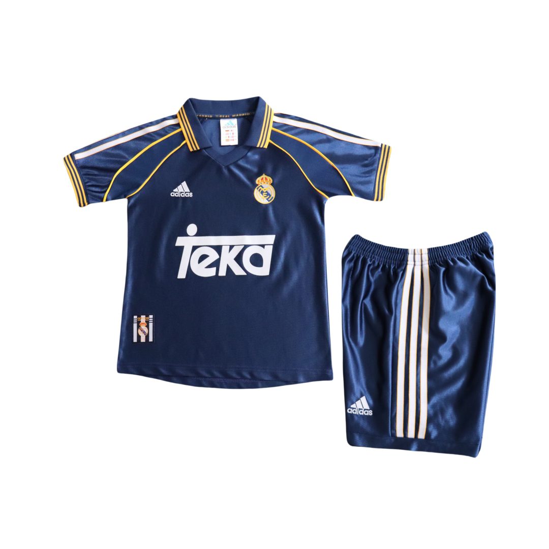 Real Madrid 1998 2000 Third Kid Kit (Jersey and Short)