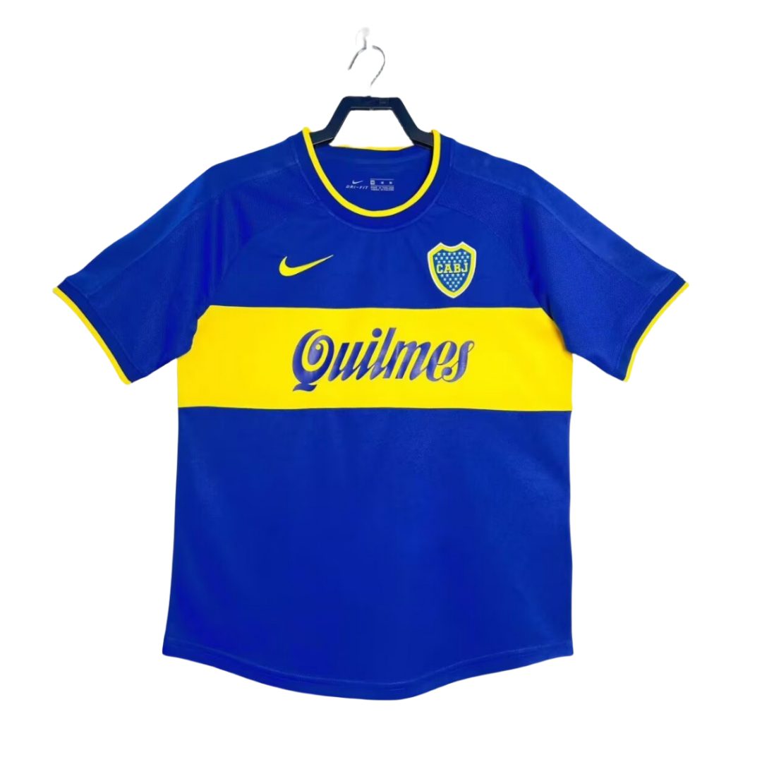 Boca Juniors 2000 2001 Home Retro Jersey