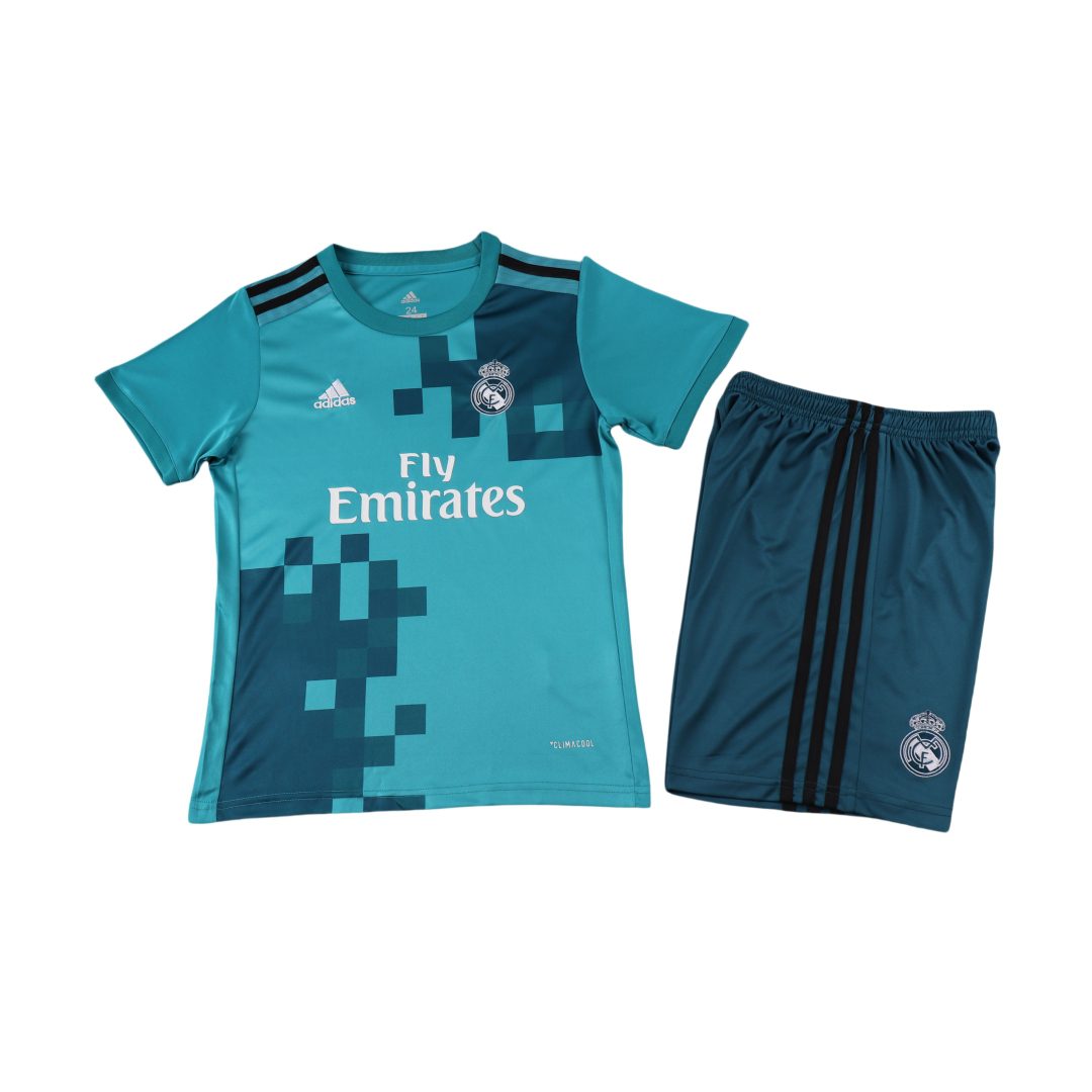 Real Madrid 2017 2018 Third Kid Kit (Jersey and Short)