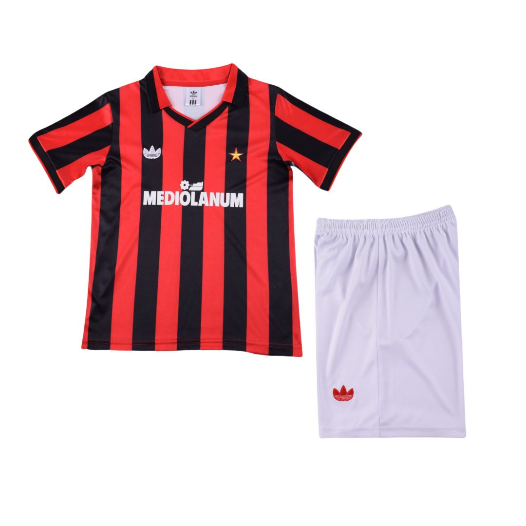 AC Milan 1990 1991 Home Kid Kit (Jersey and Short)
