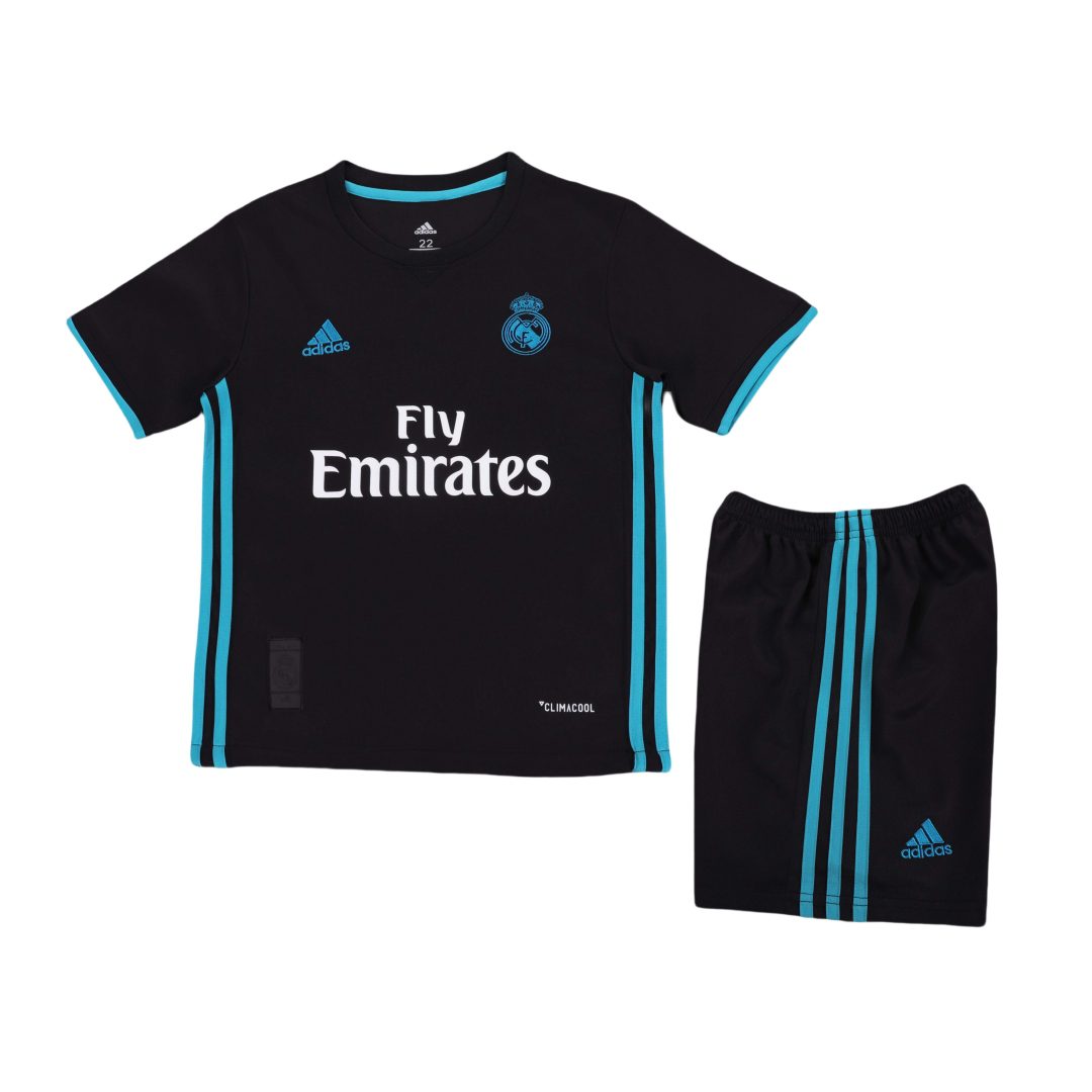 Real Madrid 2017 2018 Away Kid Kit (Jersey and Short)