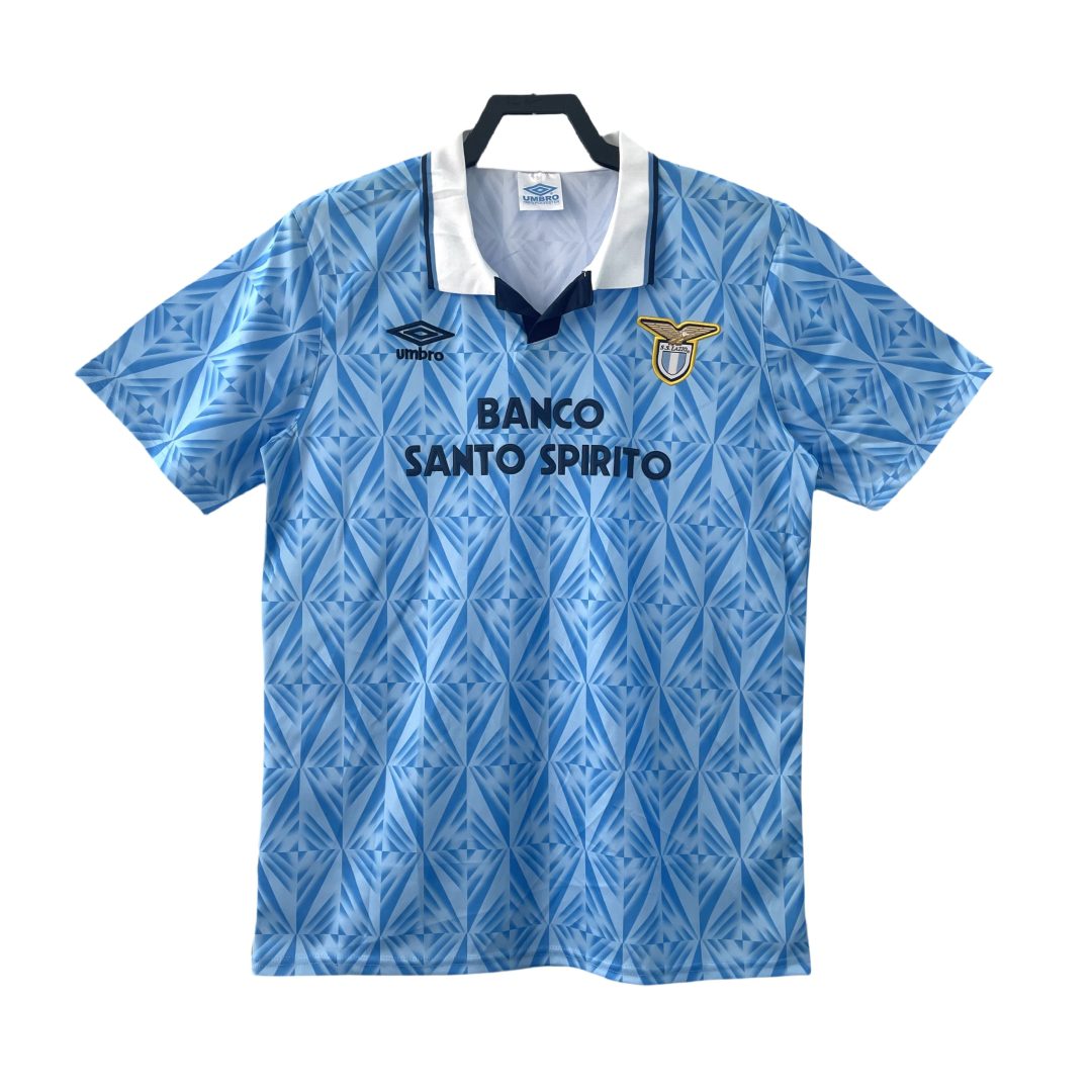 Lazio 1990 1991 Home Retro Jersey