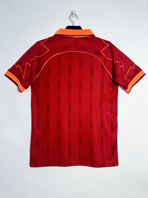 AS Roma 1999 2000 Home Retro Jersey - Image 3