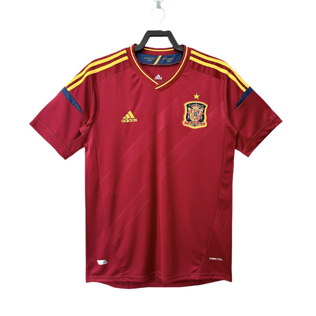 Spain 2012 Home Retro Jersey