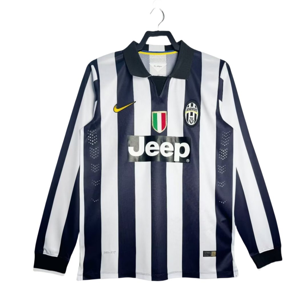 Juventus 2014 2015 Home Long Sleeve Jersey