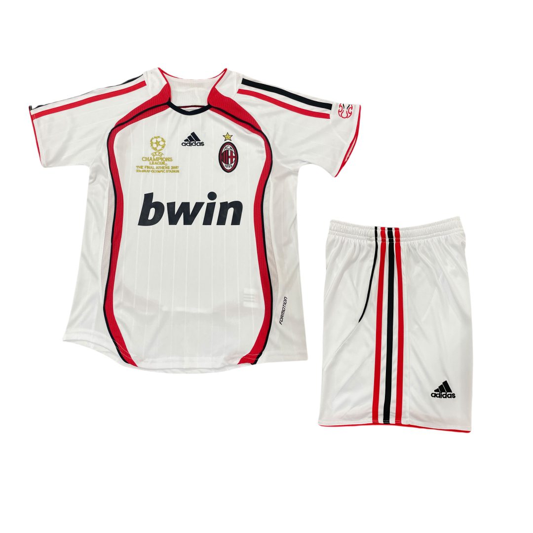 AC Milan 2006 2007 Away Kid Kit (Jersey and Short)