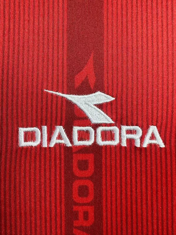 AS Roma 1999 2000 Home Retro Jersey - Image 10