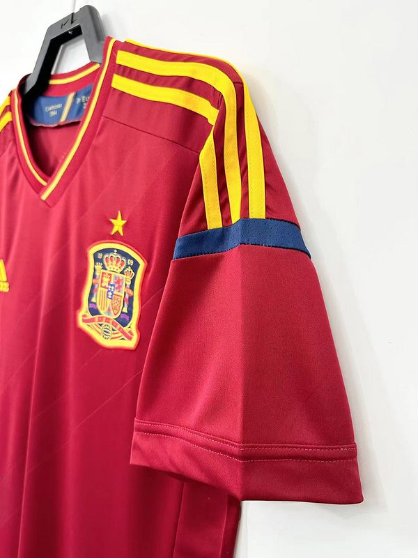 Spain 2012 Home Retro Jersey - Image 4