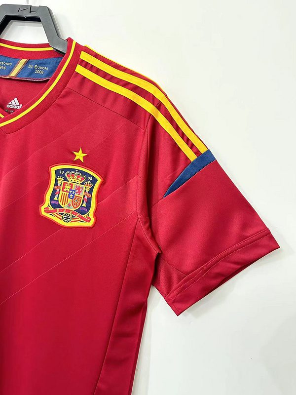 Spain 2012 Home Retro Jersey - Image 5