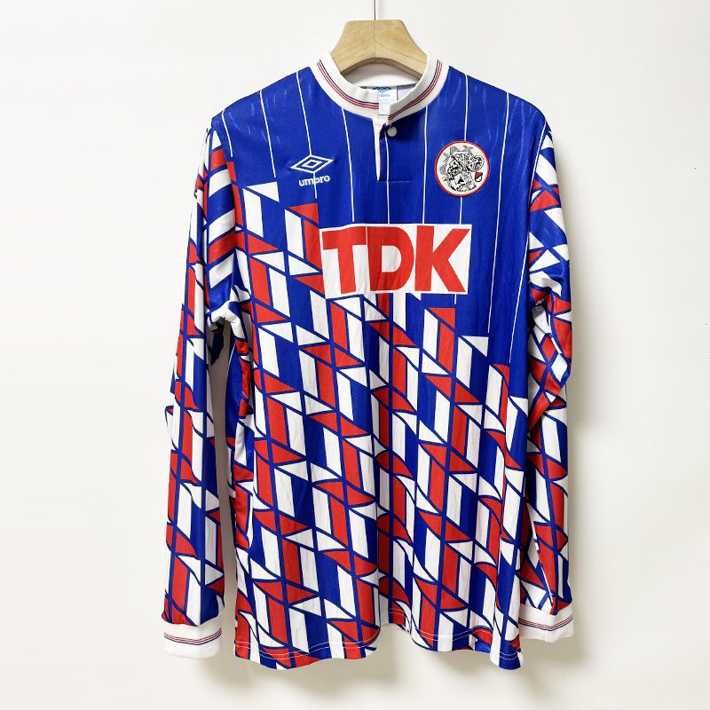 Aj 1989 1990 Away Retro Long Sleeve Jersey