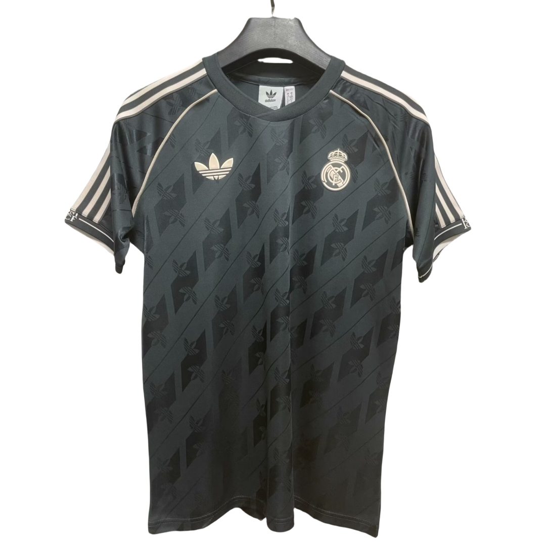 Real Madrid Black Special Retro Jersey 2024 2025