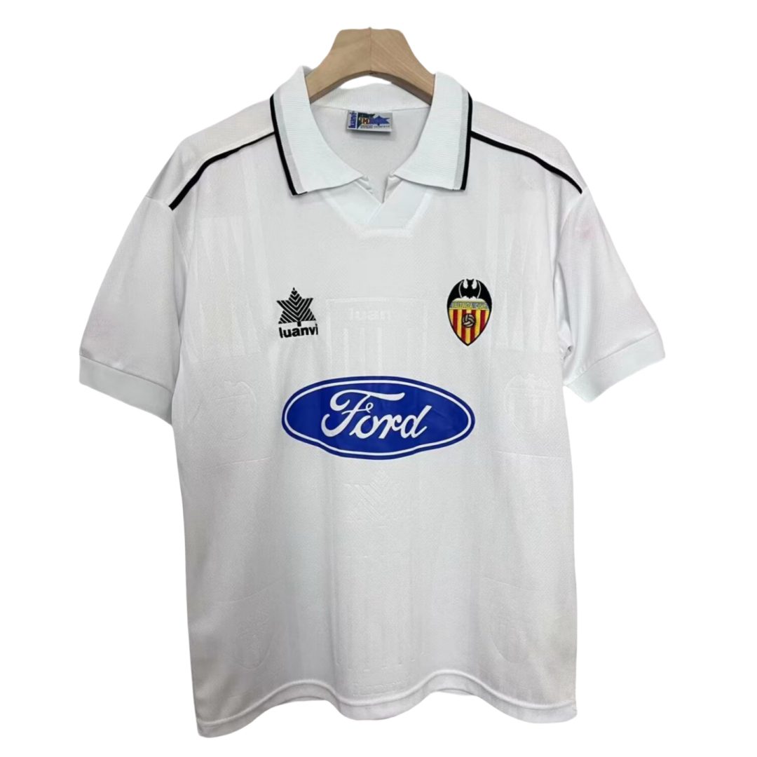 Valencia 1996 1997 Home Retro Jersey