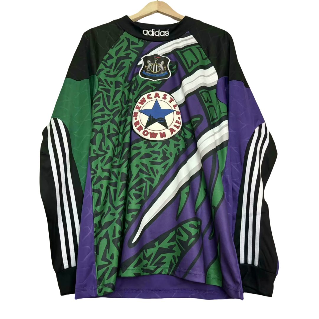 Newcastle United 1995 1996 Green GK Long Sleeve Jersey