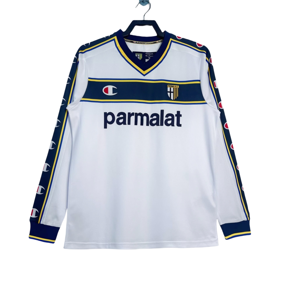Parma 2002 2003 Away Long Sleeve Retro Jersey