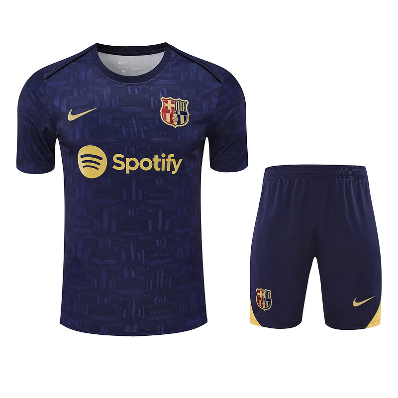 Barcelona Short sleeve training suit 25/26