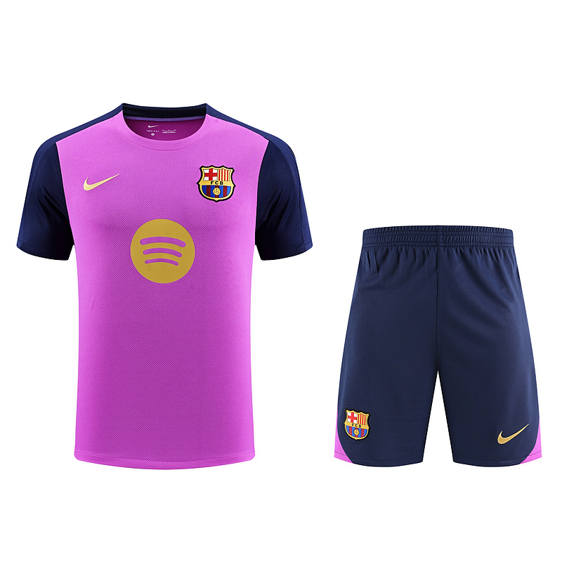 Barcelona Short sleeve training suit 25/26