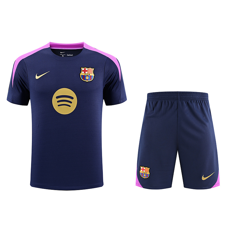 Barcelona Short sleeve training suit 25/26