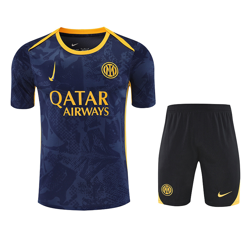 Inter Milan Short sleeve training suit 25/26