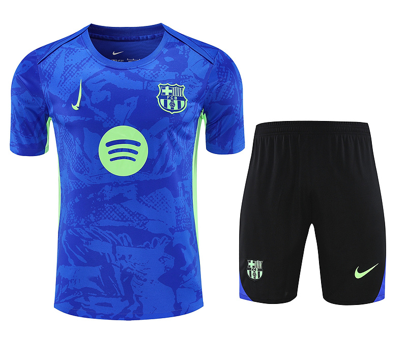 Barcelona Short sleeve training suit 25/26