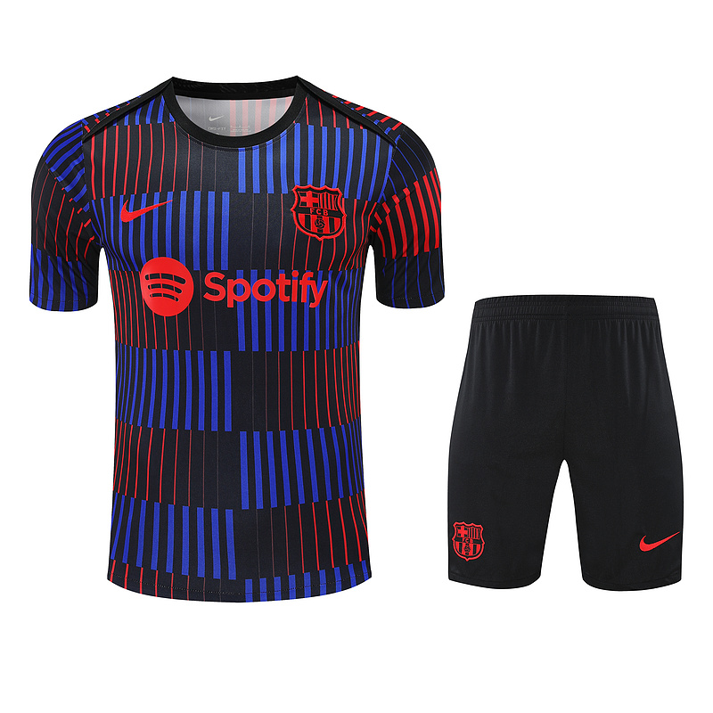 Barcelona Short sleeve training suit 25/26