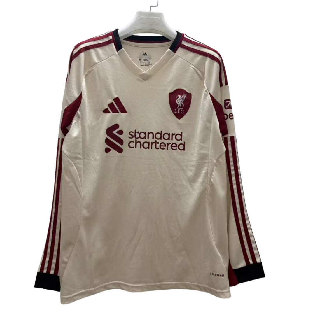 Liverpool Away Long Sleeve Jersey 25/26