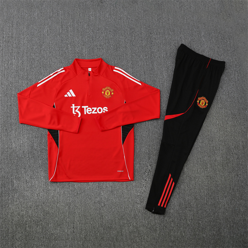Manchester United Red Tracksuit 25/26 - Image 3