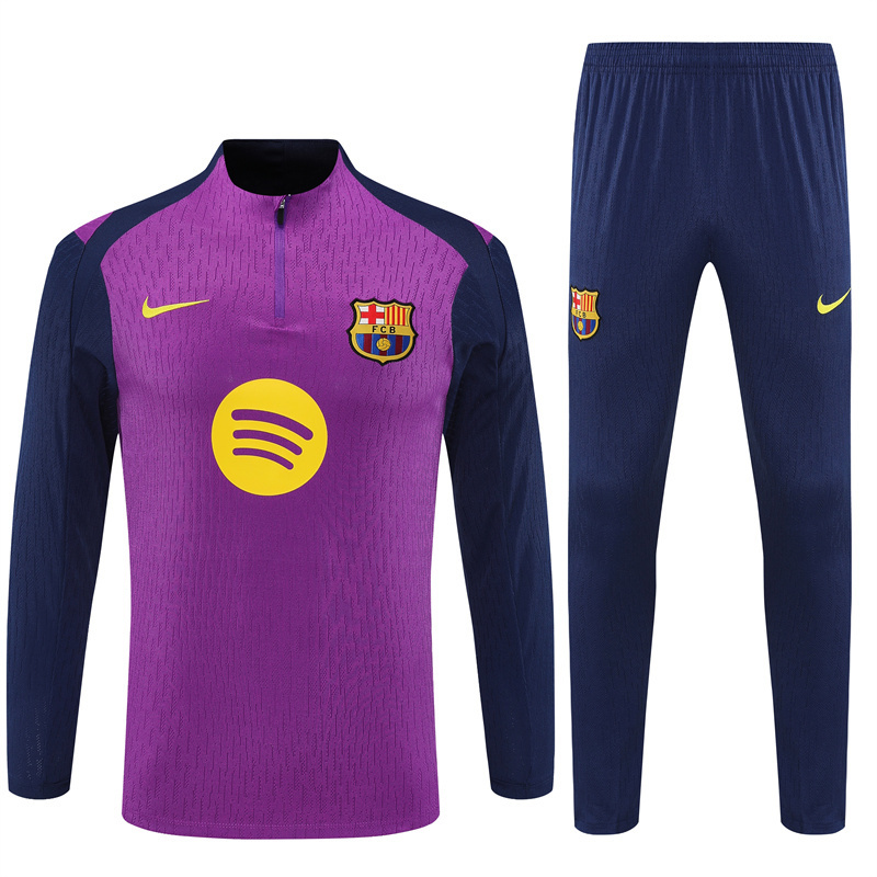 FC Barcelona Purple Tracksuit 25/26