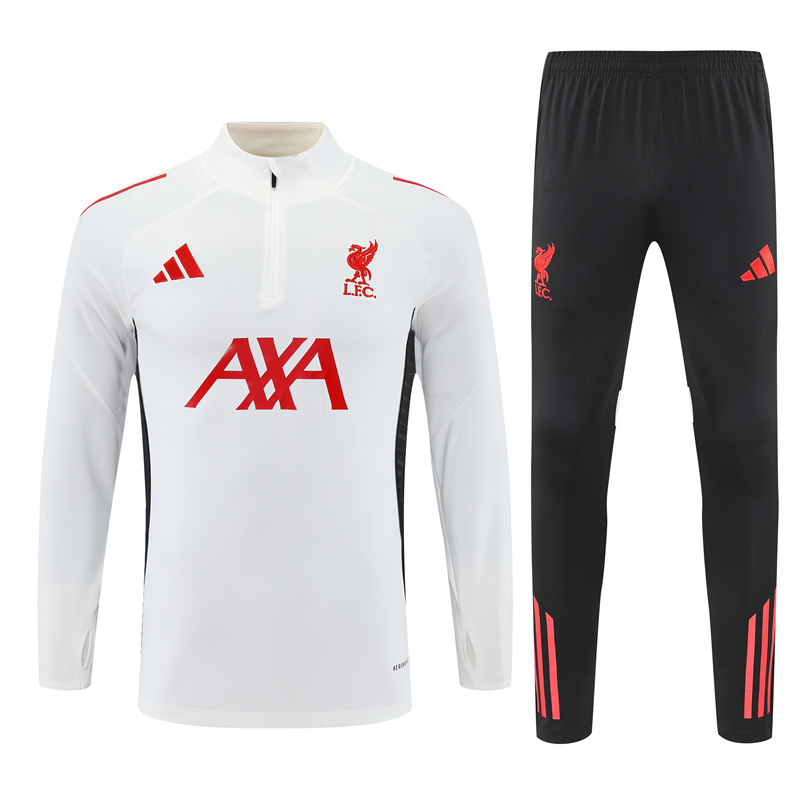 Liverpool White Tracksuit 25/26