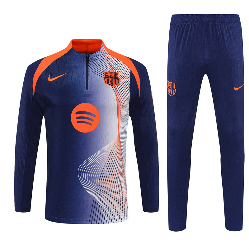 FC Barcelona Blue And Orange Tracksuit 25/26