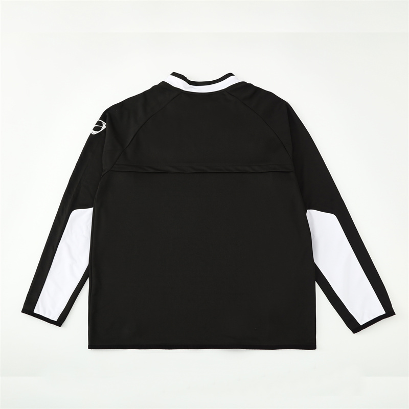 Manchester United Black Long Sleeve Training Jersey 2002 2003 - Image 5