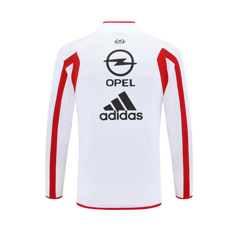 AC Milan White Long Sleeve Training Jersey 2005 2006 - Image 3