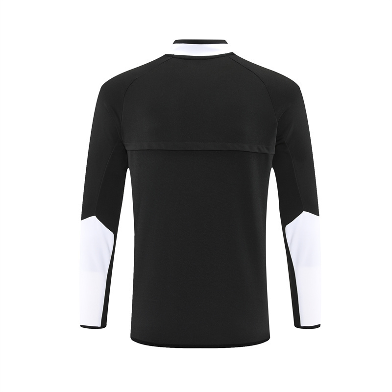 Manchester United Black Long Sleeve Training Jersey 2002 2003 - Image 3